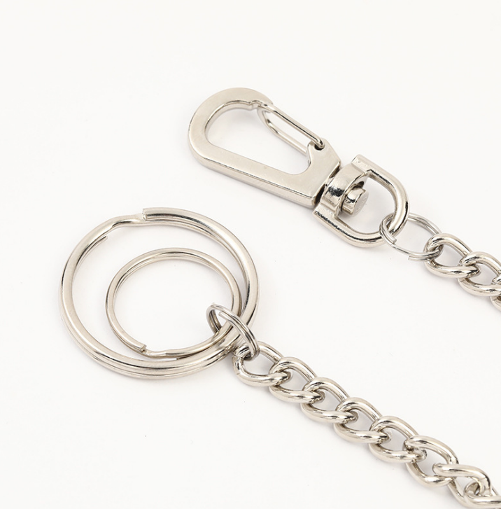 Punkgraf Wallet Chain – Rock Punk Schlüssel- & Hosenkette 37 cm