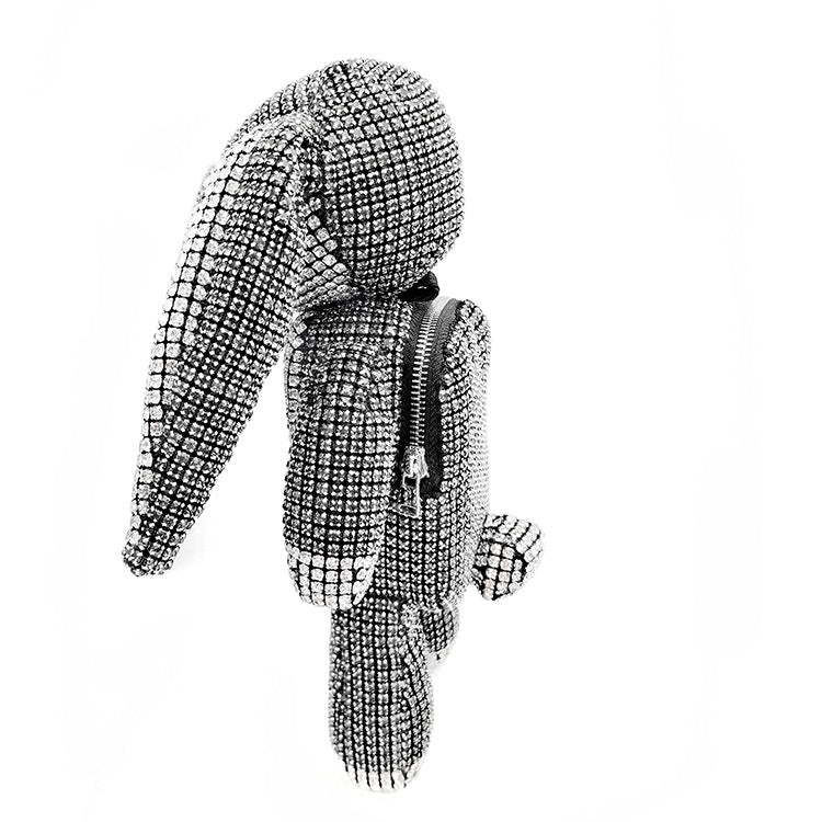 Muschibitch Crystal Bunny Bag – Luxus Designer Kristall Tasche