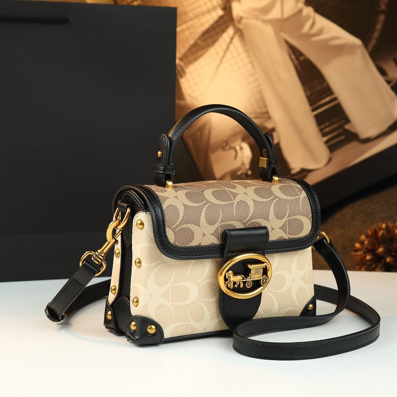Mini Heritage Designer Bag – Elegante Box Handtasche Crossbody