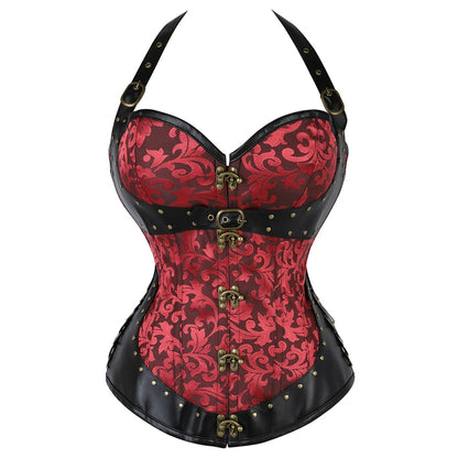 Gothicbro Mittelalter Korsett – Gothic Steampunk Bustier