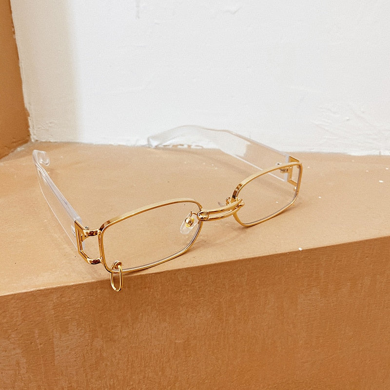 Muschibitch Luxus Retro Sonnenbrille "Y2K"Vintage Designer UV400
