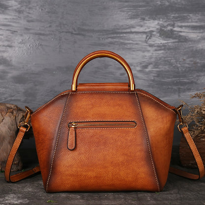 Muschibitch Mandala Leather Bag – Luxus Designer Echtleder Handtasche