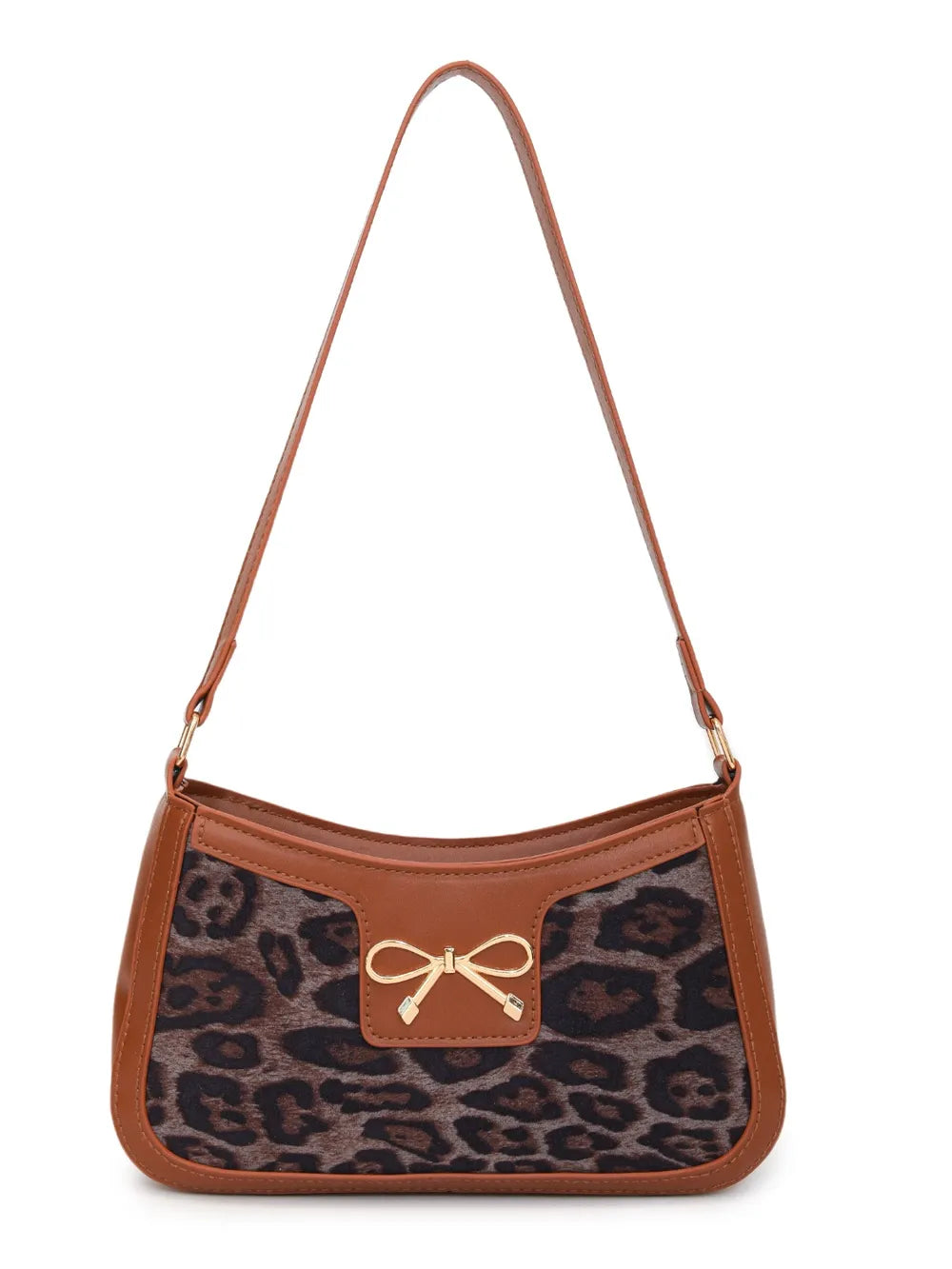 Muschibitch Leopard Bow Bag – Y2K Bad Girl Schultertasche