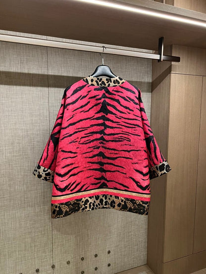 Muschibitch Tiger Leopard Set – Animal Print Jacket & Skirt Outfit