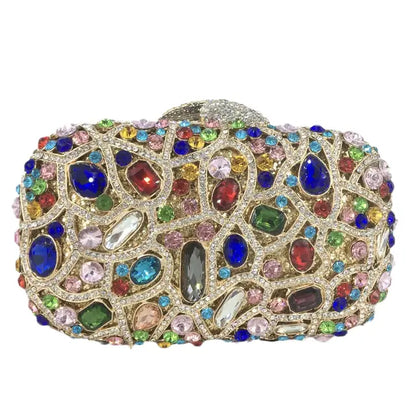 Muschibitch Royal Crystal Abendtasche – Luxus Strass Clutch