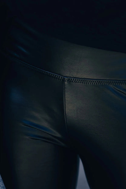 Muschibitch Vegan Leather Leggings – Sexy High Waist Lederlook Leggings