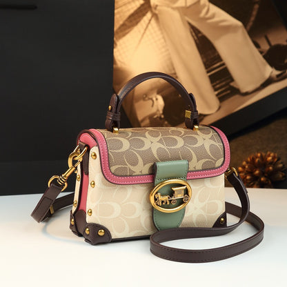 Mini Heritage Designer Bag – Elegante Box Handtasche Crossbody