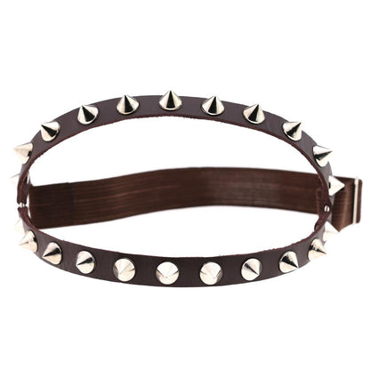 Punk Gothic Sexy Leder Oberschenkel Garter mit Nieten