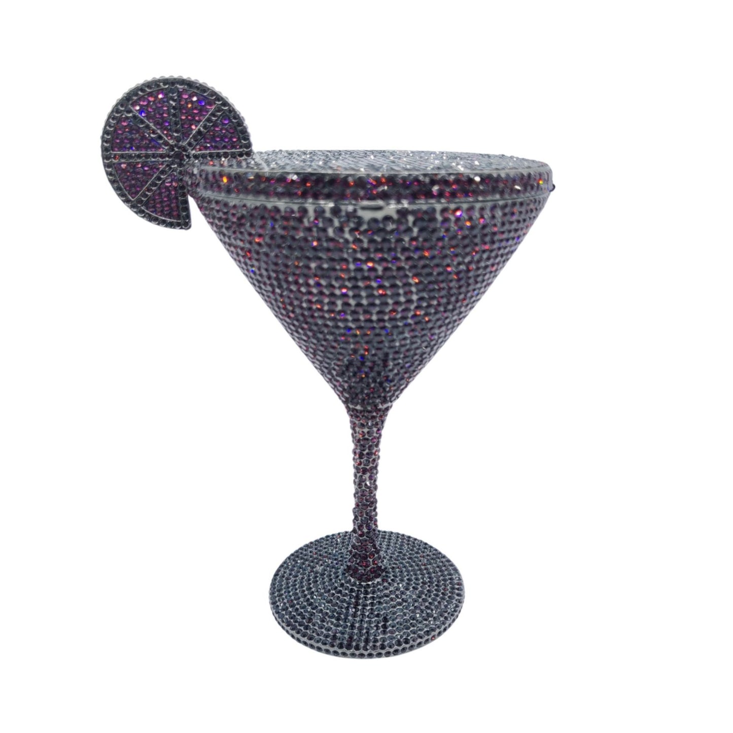 Muschibitch Crystal Cocktail Clutch – Luxury Martini Rhinestone Evening Bag