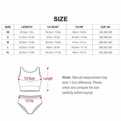 Punkgräfin High Waist Punk Bikini - Bad Gothic Dark Romance Totenkopf Rosen