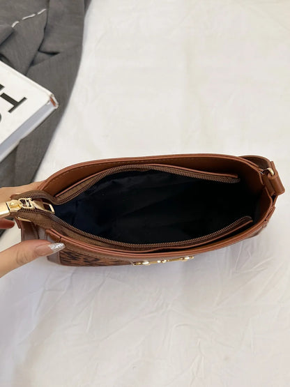 Muschibitch Leopard Bow Bag – Y2K Bad Girl Schultertasche