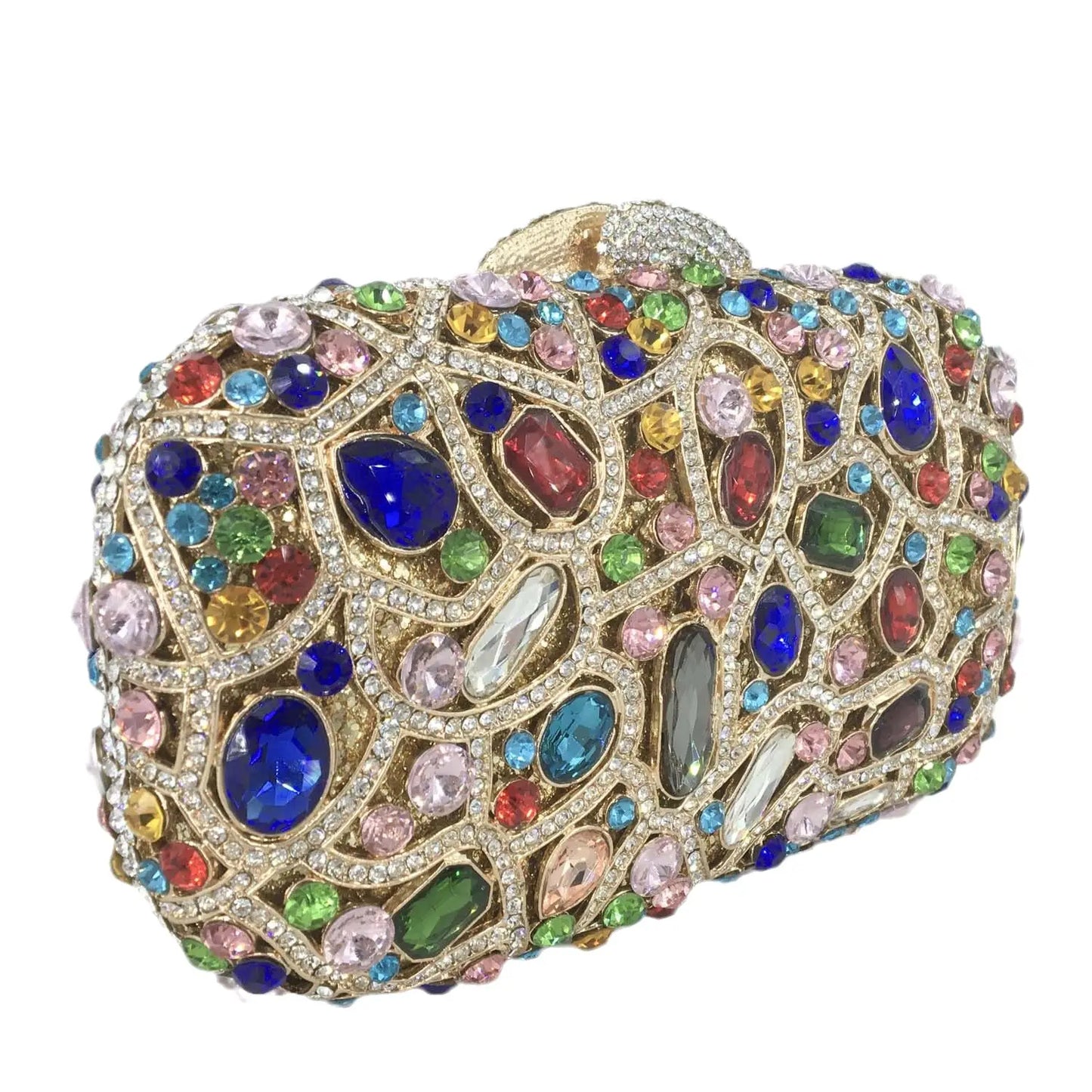 Muschibitch Royal Crystal Abendtasche – Luxus Strass Clutch