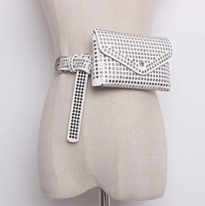 Punkgräfin Rivet Waist Bag – Luxus Punk Gürtel Tasche