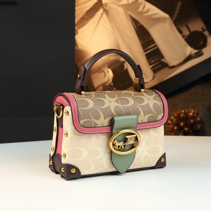 Mini Heritage Designer Bag – Elegante Box Handtasche Crossbody