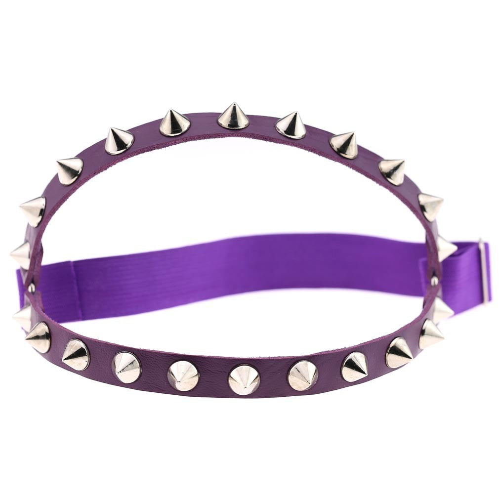 Punk Gothic Sexy Leder Oberschenkel Garter mit Nieten