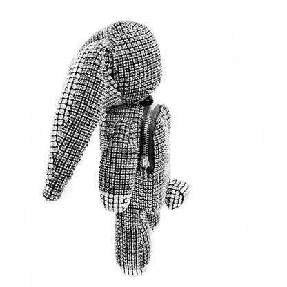Muschibitch Crystal Bunny Bag – Luxus Designer Kristall Tasche