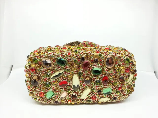 Muschibitch Royal Crystal Abendtasche – Luxus Strass Clutch