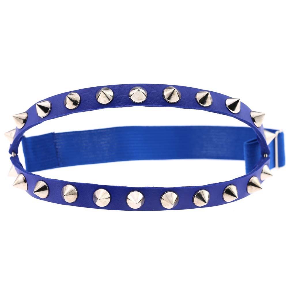 Punk Gothic Sexy Leder Oberschenkel Garter mit Nieten