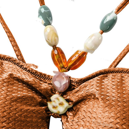 Muschibitch Badeanzug Set Eleganza Damen mit Pareo figurbetont