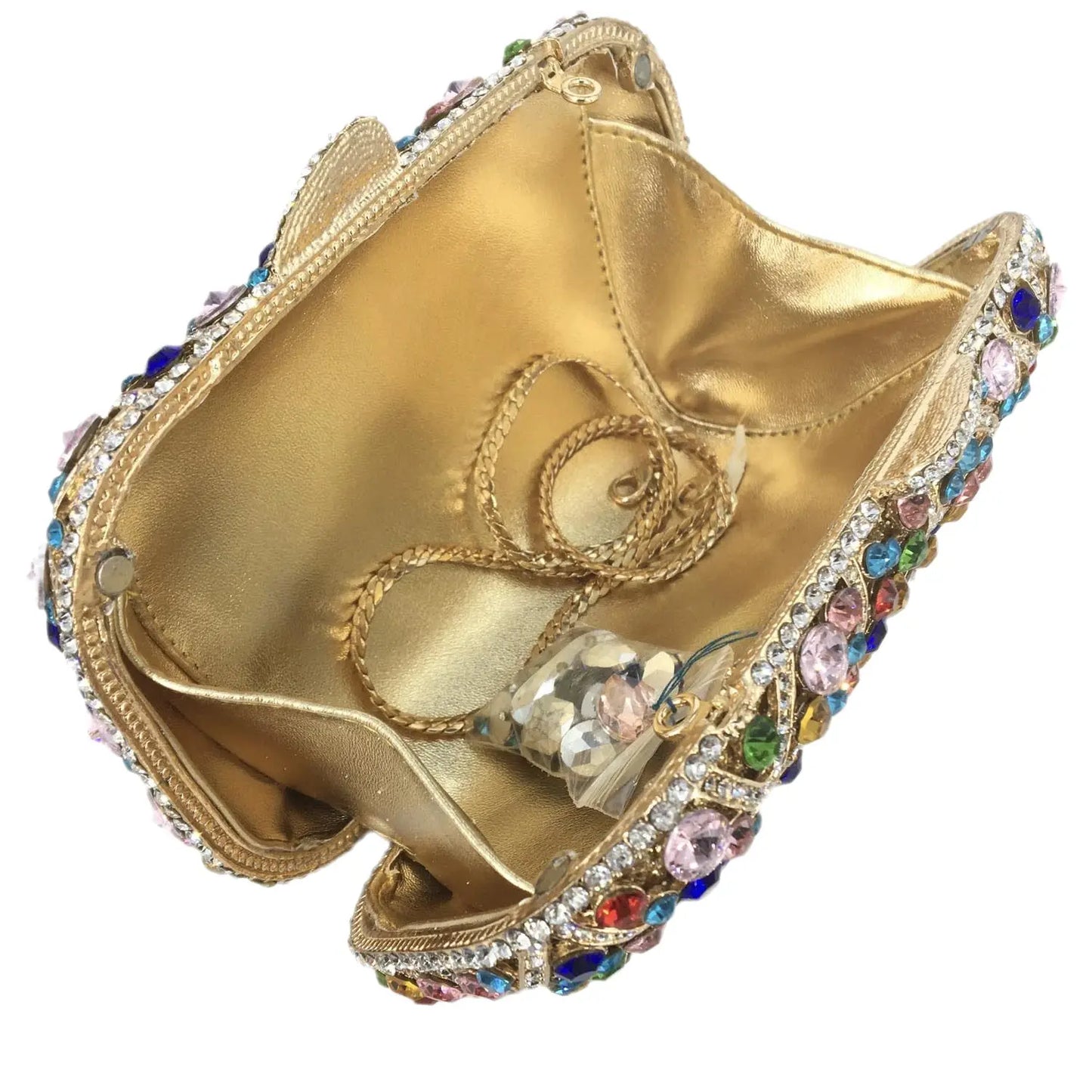 Muschibitch Royal Crystal Abendtasche – Luxus Strass Clutch