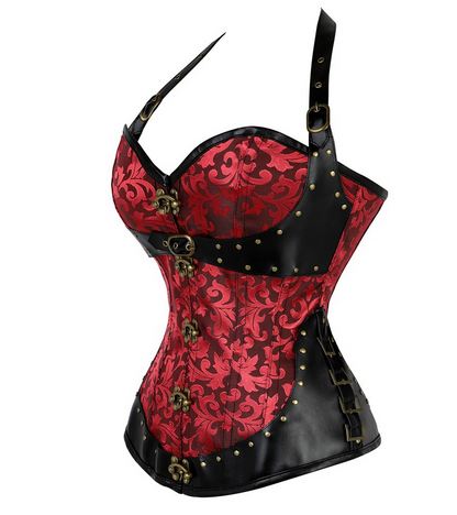 Gothicbro Mittelalter Korsett – Gothic Steampunk Bustier