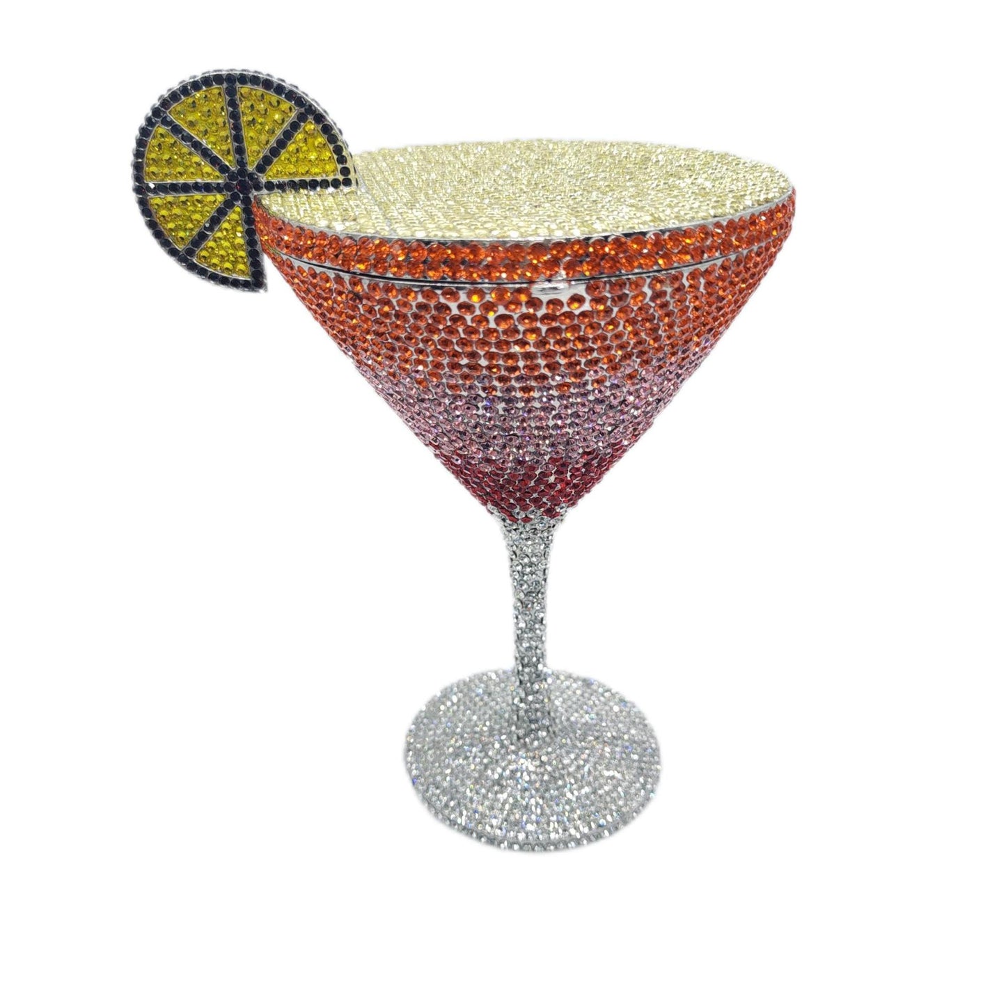 Muschibitch Crystal Cocktail Clutch – Luxury Martini Rhinestone Evening Bag