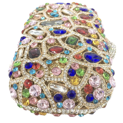 Muschibitch Royal Crystal Abendtasche – Luxus Strass Clutch