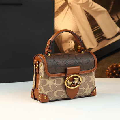 Mini Heritage Designer Bag – Elegante Box Handtasche Crossbody