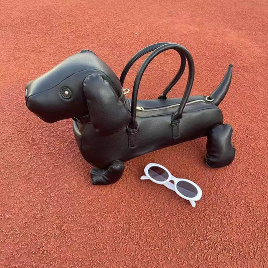Punkgräfin Luxury Famous Dog Handbag – Leder Designer Hundetasche