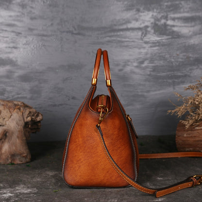 Muschibitch Mandala Leather Bag – Luxus Designer Echtleder Handtasche