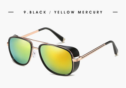 Muschibitch Steampunk Square Sonnenbrille – Retro Punk UV400