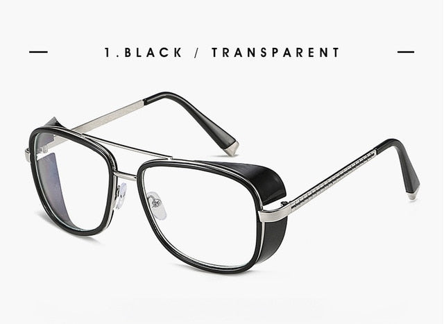 Muschibitch Steampunk Square Sonnenbrille – Retro Punk UV400