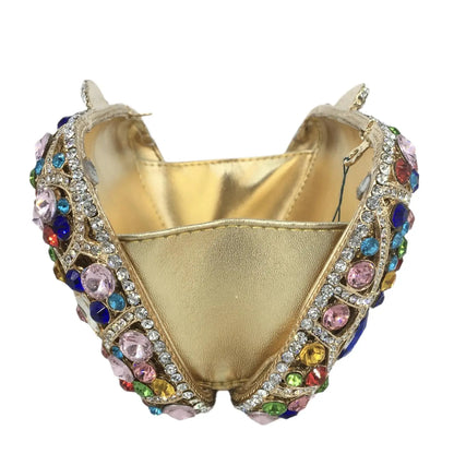 Muschibitch Royal Crystal Abendtasche – Luxus Strass Clutch