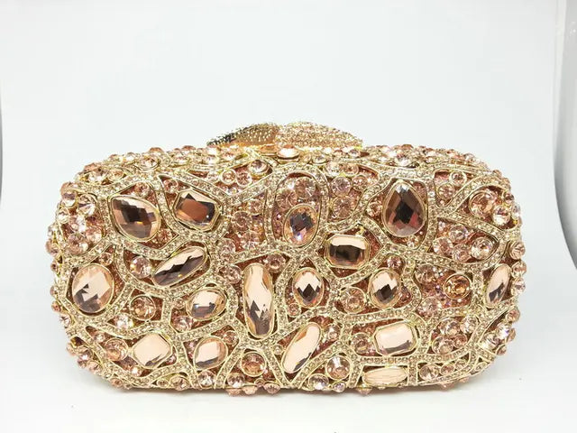 Muschibitch Royal Crystal Abendtasche – Luxus Strass Clutch