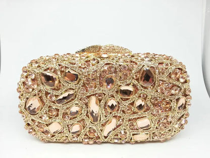 Muschibitch Royal Crystal Abendtasche – Luxus Strass Clutch