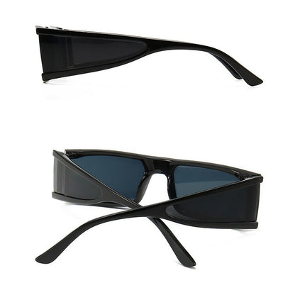Muschibitch Cyberpunk Visor Sonnenbrille – Futuristic Y2K UV400
