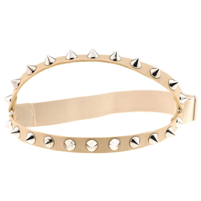 Punk Gothic Sexy Leder Oberschenkel Garter mit Nieten
