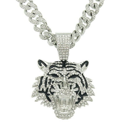 Muschibitch Iced Tiger Chain – Hip Hop Cuban Link Bling