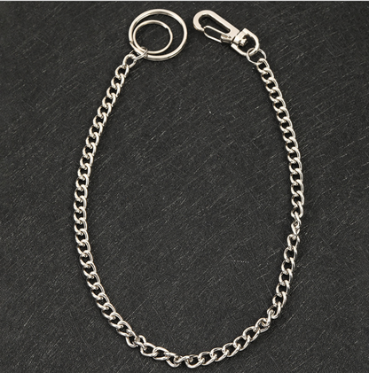 Punkgraf Wallet Chain – Rock Punk Schlüssel- & Hosenkette 37 cm