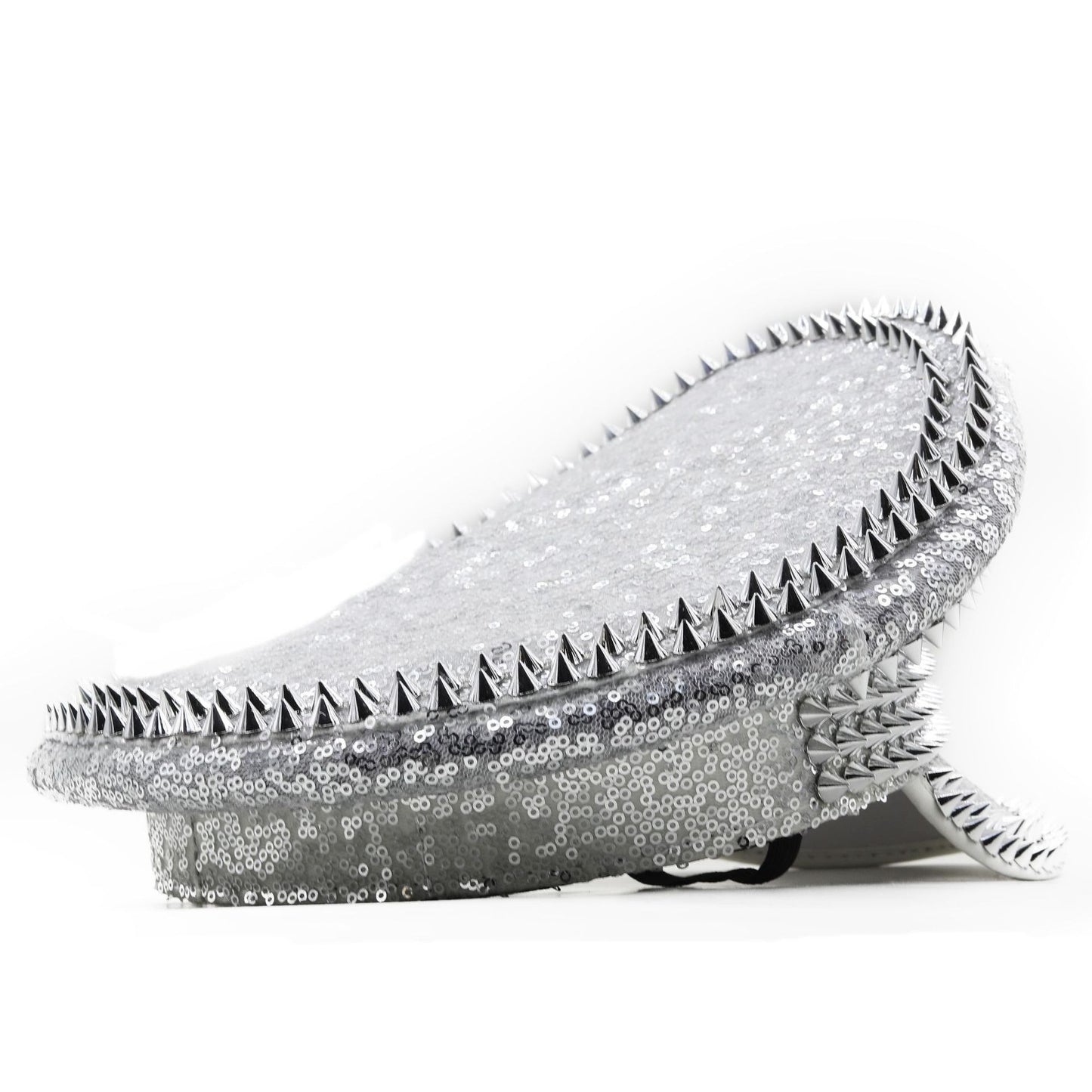 Muschibitch Spike Sequin Cap – Luxus Punk Festival Glitzer Hut