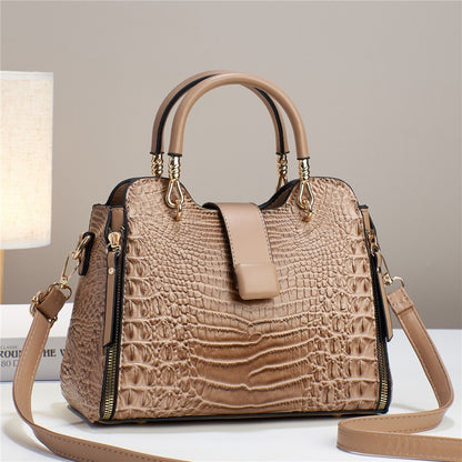 Muschibitch Croco Luxe Handbag – Crocodile Pattern Designer Tasche