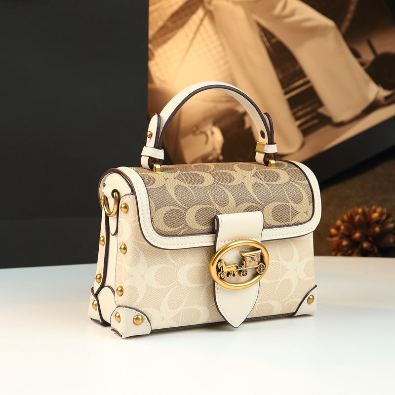 Mini Heritage Designer Bag – Elegante Box Handtasche Crossbody