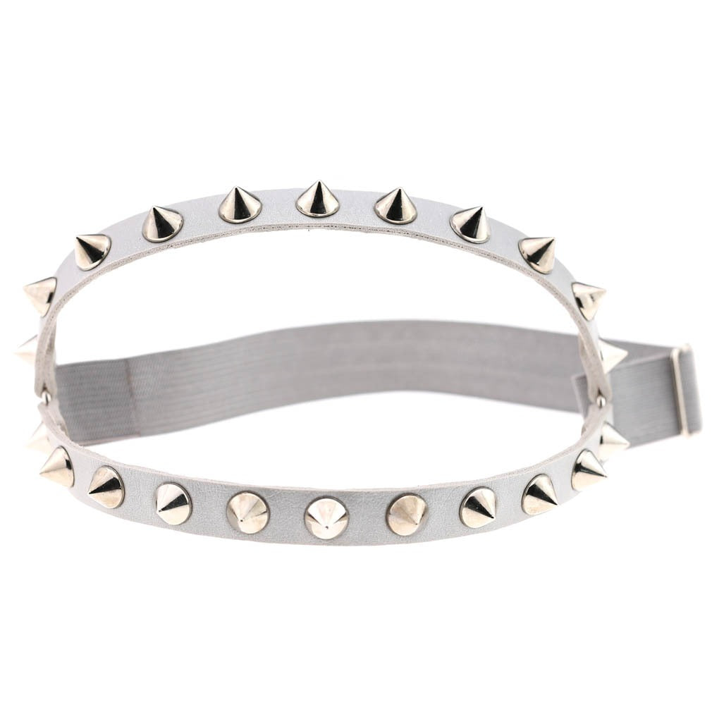Punk Gothic Sexy Leder Oberschenkel Garter mit Nieten
