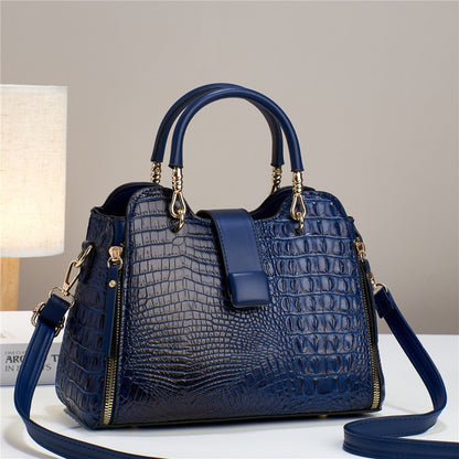 Muschibitch Croco Luxe Handbag – Crocodile Pattern Designer Tasche