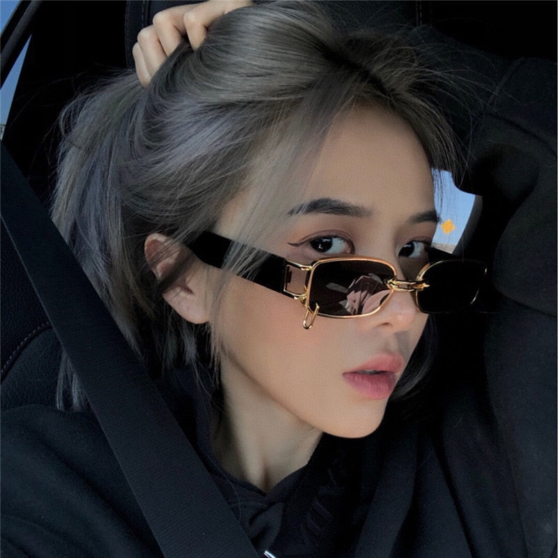 Muschibitch Luxus Retro Sonnenbrille "Y2K"Vintage Designer UV400