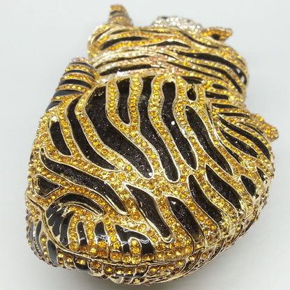 Muschibitch Royal Tiger Clutch – Luxus Designer Tiger Abendtasche