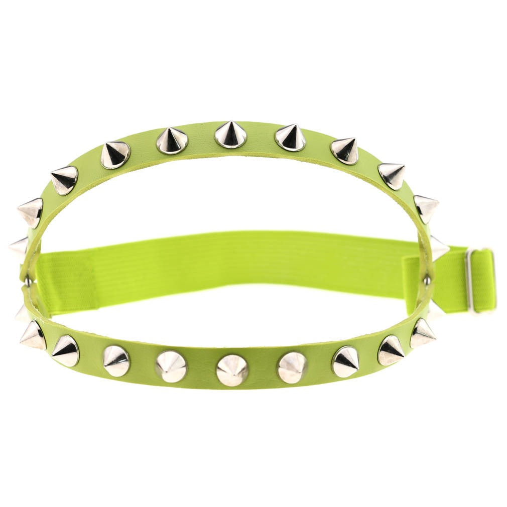 Punk Gothic Sexy Leder Oberschenkel Garter mit Nieten