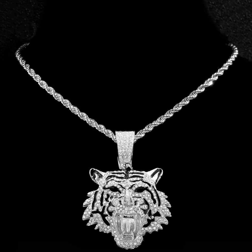 Muschibitch Iced Tiger Chain – Hip Hop Cuban Link Bling