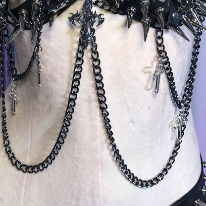 Punkgräfin Velvet Violence Collection Tank Top Bra – Gothic Y2K Cami