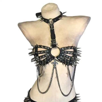 Punkgräfin Velvet Violence Collection Tank Top Bra – Gothic Y2K Cami